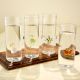 Transparent Shot Glasses for Home Decor in Set of 4