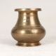 Elegant Brown Handmade Holy Water Pot Lota Made of Brass
