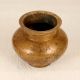 Traditional Brown Handcrafted Water Pot Lota for Decor