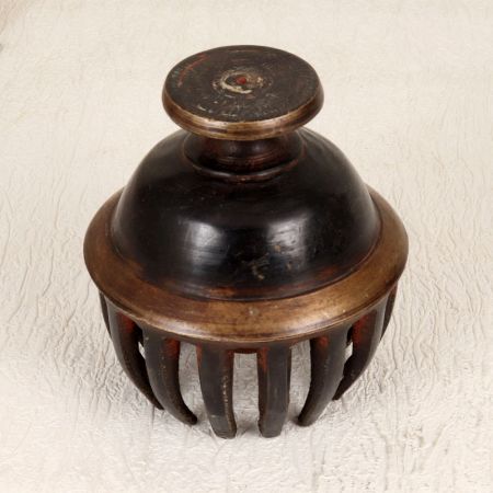 Vintage Handmade Bell Metal Elephant Bell in Dark Finish