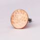 Copper Round Hammer Flat Cabinet Knobs