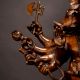 Standing Handmade Lord Ganesha Brass Statue for Home Decor