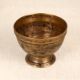 Vintage Brown Finish Kumkum Cup Made of Finest Brass