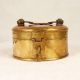 Antique Brown Handmade Jewelry Box Made of Finest Brass