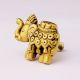 Handmade Modern Golden Brass Elephant Drawer Knob