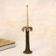 Vintage Handmade Brass Palm Tree Candle Stand for Decor