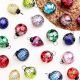 12 Pieces Multicolor Distressed Ornaments For Tree Decoration