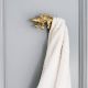 Dinosaur Aluminium Golden Heavy Duty Wall Hook
