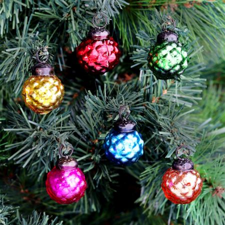 Round Christmas Ornaments For Tree Decoration