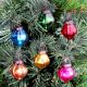 Tiny Diamond Glass Christmas Hanging Ornaments