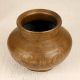 Handmade Holy Water Pot Made of Finest Brass for Hindu Rituals