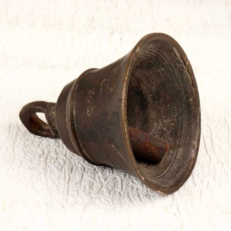 Vintage Handmade Bell Metal Temple Bell for Prayer Room