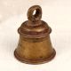 Brown Vintage Temple Bell Made of Finest Bell Metal