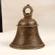 Vintage Handcrafted Temple Bell with Loop Made of Bell Metal