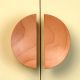 Natural Wooden Door Handles (Small Size) Pack of 2 Pieces