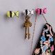 Decorative Multicolor Iron Bow Modern Wall Hook