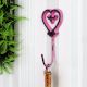 Iron Heart Decorative Wall Hook
