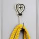 Iron Heart Decorative Wall Hook