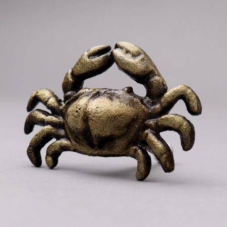 Antique Crab Iron Modern Drawer Knob-3 Pieces