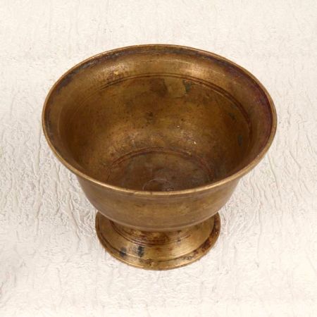 Vintage High-Quality Kumkum Tilak Cup Made of Brass