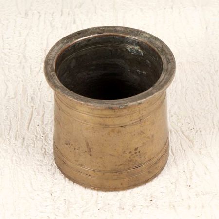 Handmade Brass Panchpatra Water Pot for Hindu Rituals