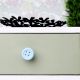 Turquoise Ceramic Button Knob