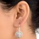 92.5 Sterling silver Earrings Tree Of Life Drop Earrings