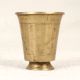 Vintage Brass Holy Panchpatra Water Pot for Hindu Rituals