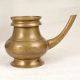 Vintage Handcrafted Holy Water Pot with Spout Made of Finest Brass
