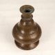 Handmade Brown Brass Hookah Base for Decoration