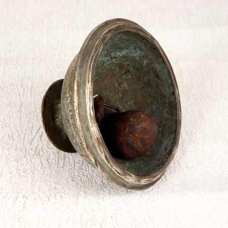 Vintage High-Quality Brass Temple Bell for Prayer Room