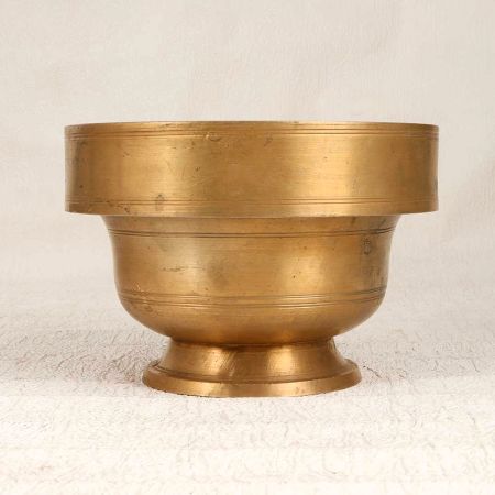 Handcrafted Traditional Holy Pot Made of High-Quality Brass