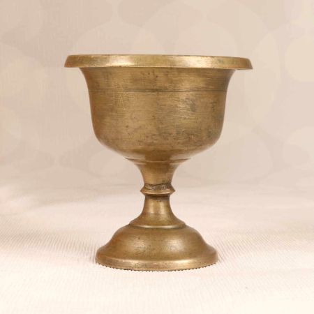 Indian Traditional Handmade Holy Kumkum Cup Made of Brass