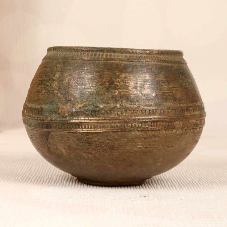 Traditional Finest Brass Measurement Bowl in Vintage Finish