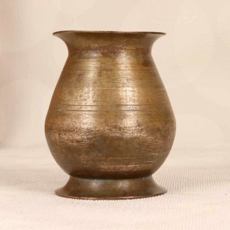 Handcrafted Traditional Holy Water Pot Made of Premium Brass