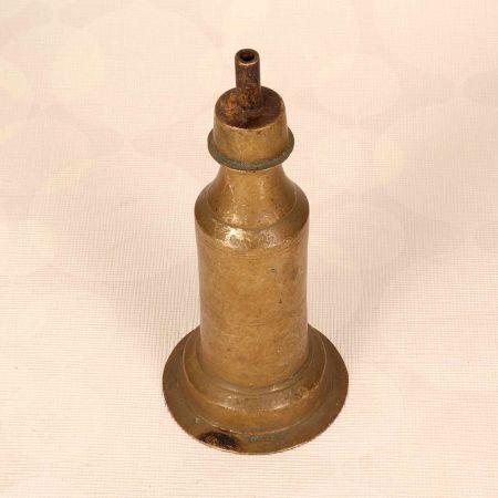 Handmade Vintage Finish Oil Lamp Crafted from Finest Brass