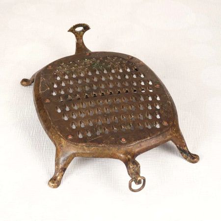 Vintage Finest Brass Vegetable Grater for Home Decoration
