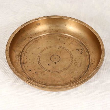 Vintage Handmade Brass Bowl God Bathtub for Decoration