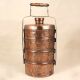 Vintage Handmade Copper Tiffin Box for Collection and Decoration