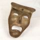 Handcrafted High-Quality Brass Female Mask for Hanging