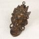 Traditional Brass Lord Ganesha Head Plate for Wall Hanging