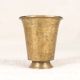 Handmade Finest Brass Holy Cup in South Indian Art for Decor