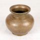 Vintage Finest Brass Holy Water Pot in Himachal Art for Decor