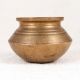 Vintage High-Quality Brass Water Pot from Gujarat for Home Decor