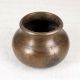 Handcrafted Traditional Brass Holy Water Pot from Northern India