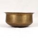 Handcrafted Vintage Brass Cooking Pot for Flower Decoration
