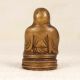 Handmade Vintage Brass Laughing Buddha in Chinese Art