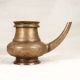 South Indian Brass Holy Water Pot with Spout for Decoration