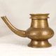Handcrafted Finest Brass Holy Water Pot with Spout for Temple