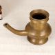 Handcrafted Finest Brass Holy Water Pot with Spout for Temple